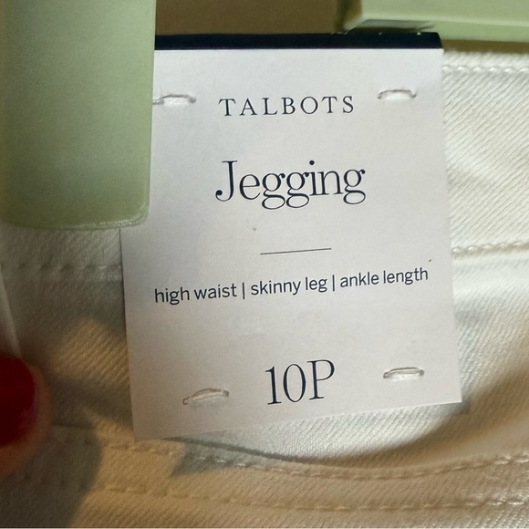 Talbots high waist, skinny ankle jegging • NWT • Women’s 10P - Picture 3 of 8